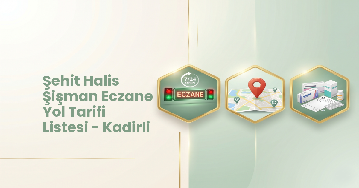 Eczane Haritası