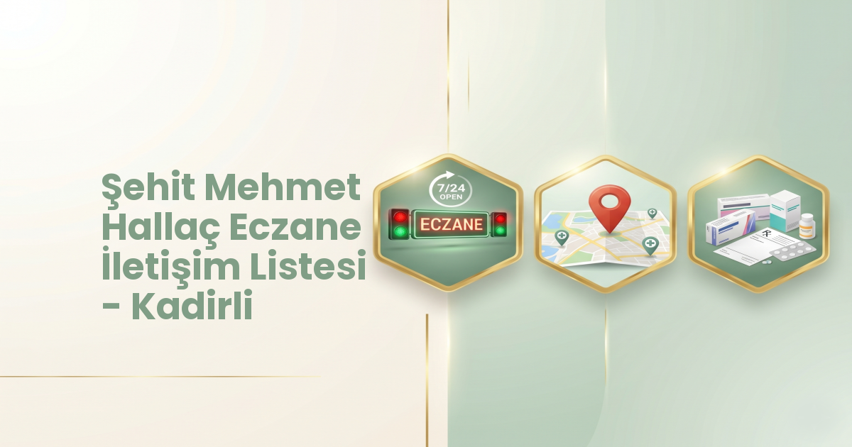 Eczane Haritası