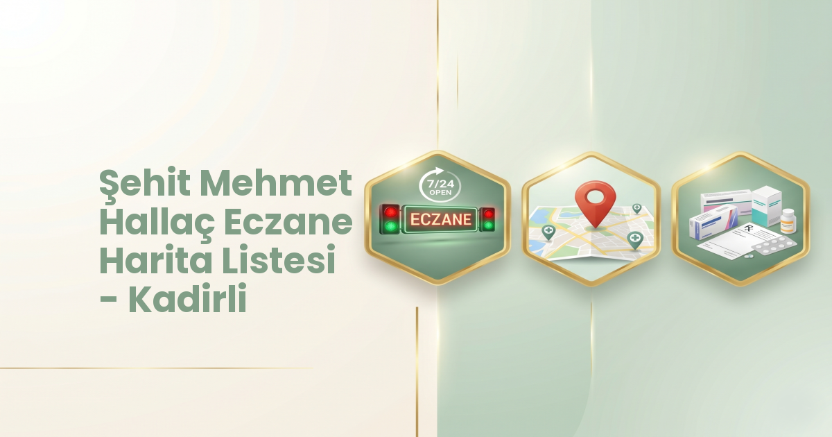 Eczane Haritası