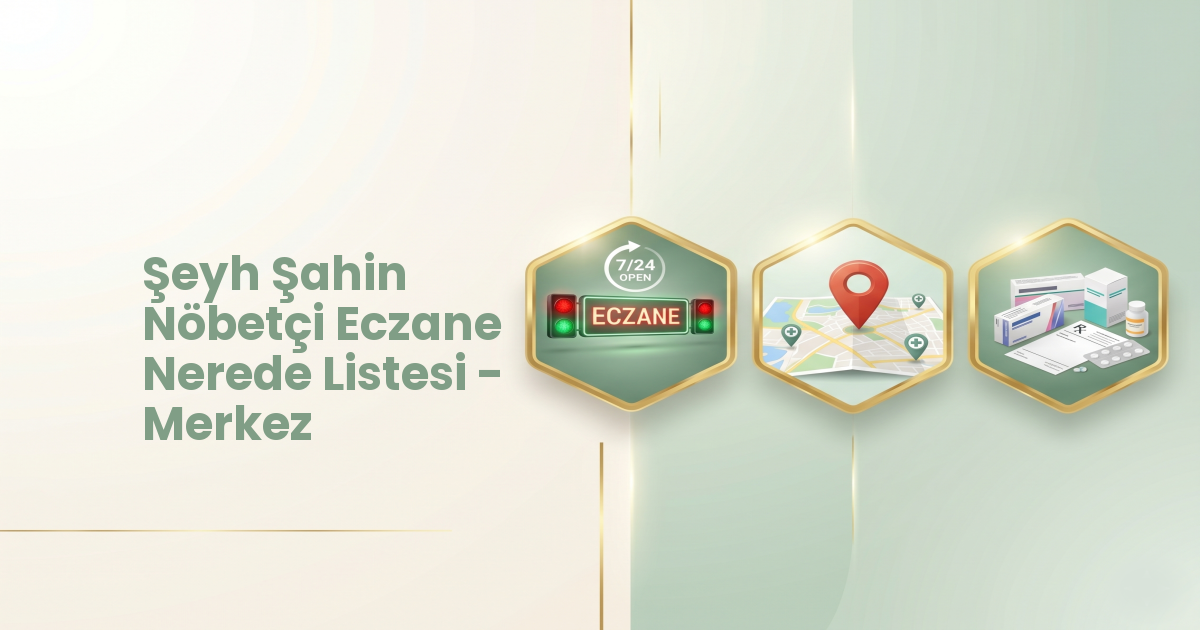 Eczane Haritası