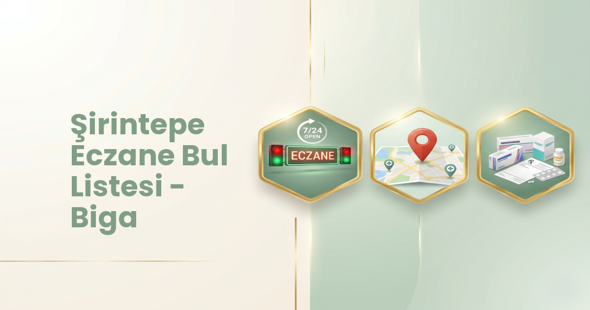 Eczane Haritası