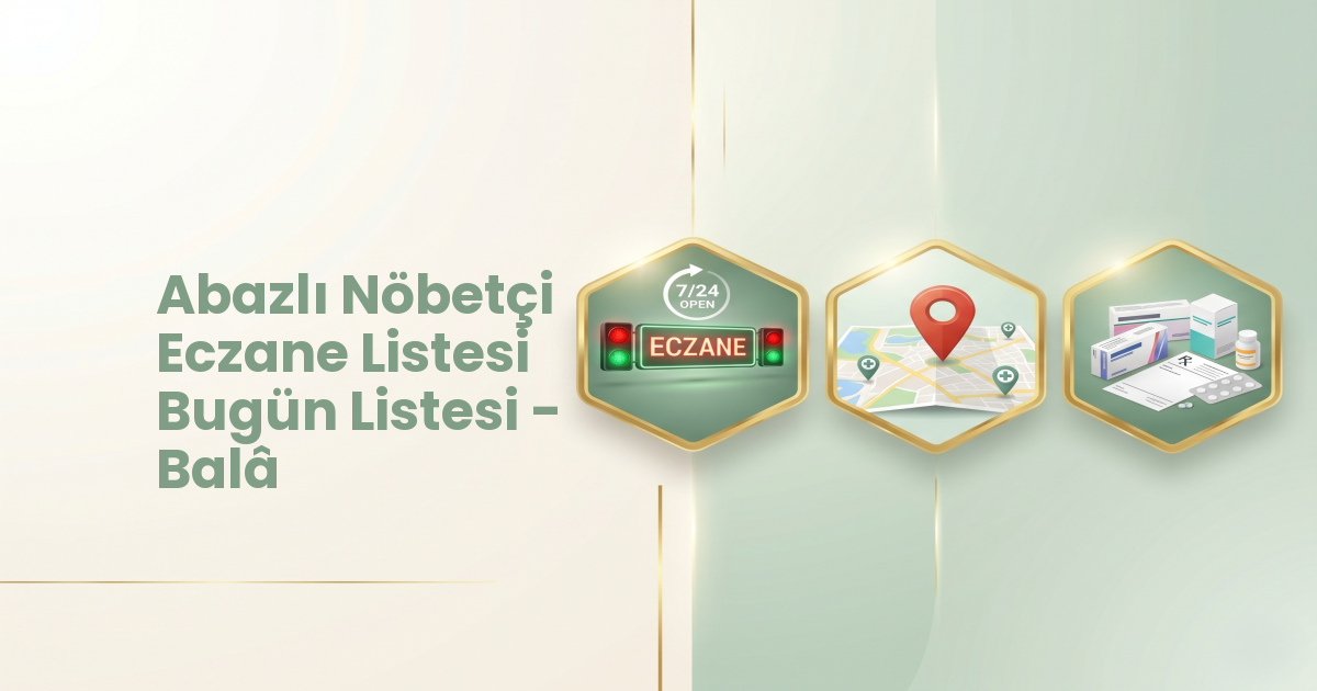 Eczane Haritası