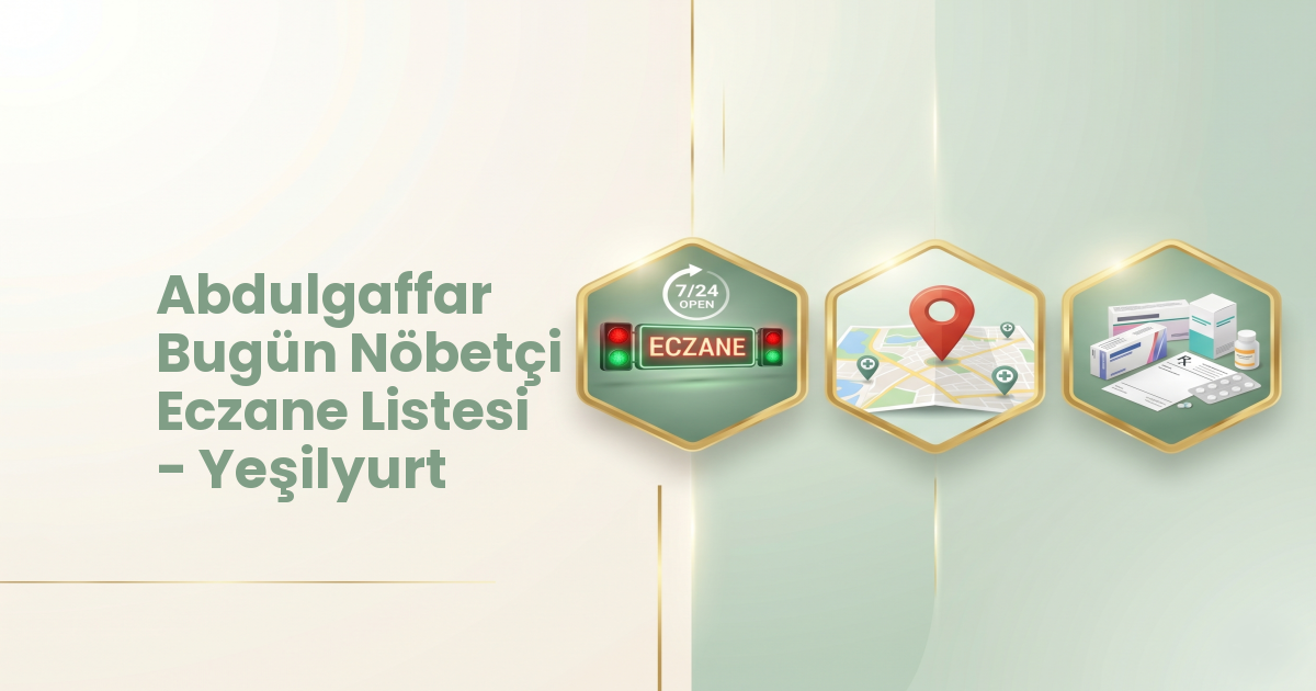 Eczane Haritası