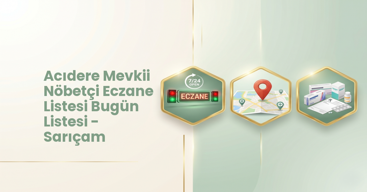 Eczane Haritası