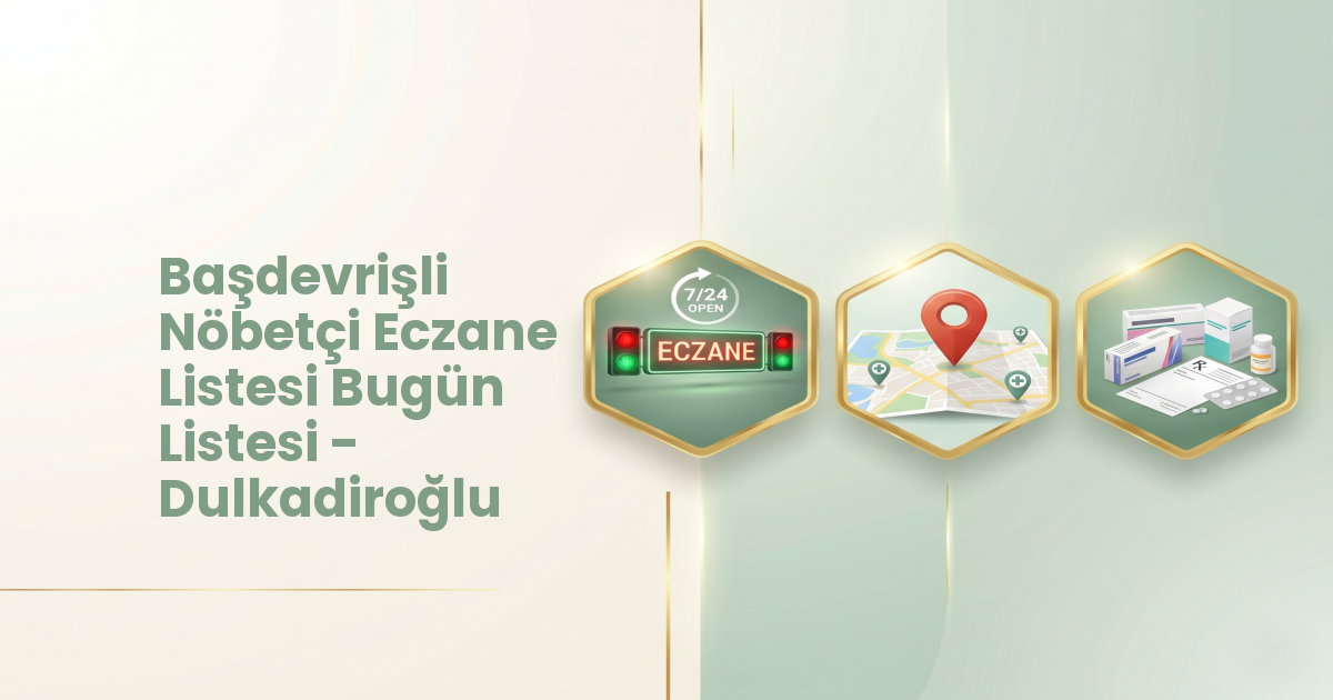 Eczane Haritası