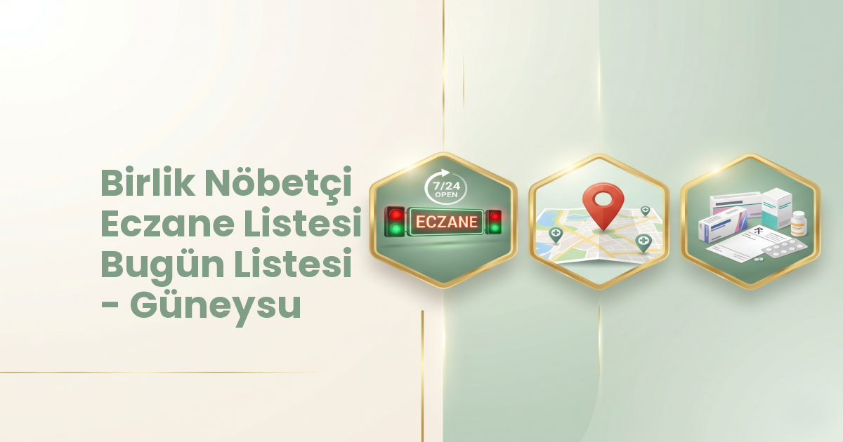 Eczane Haritası