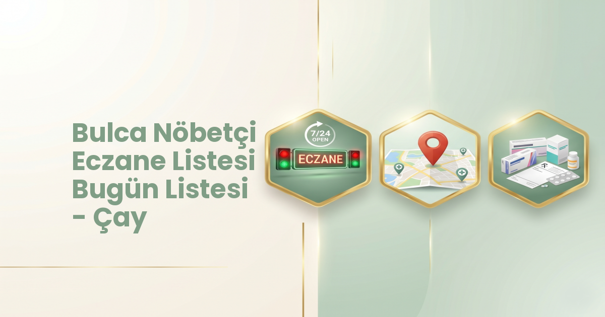 Eczane Haritası