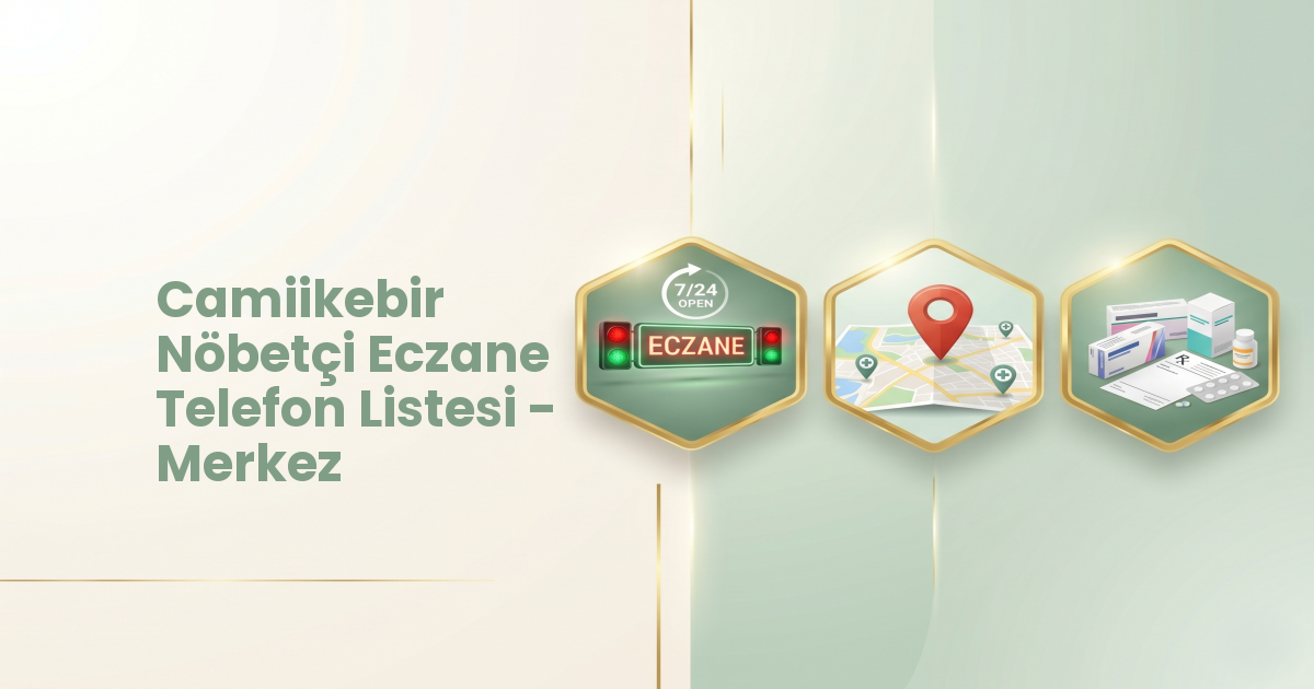 Eczane Haritası