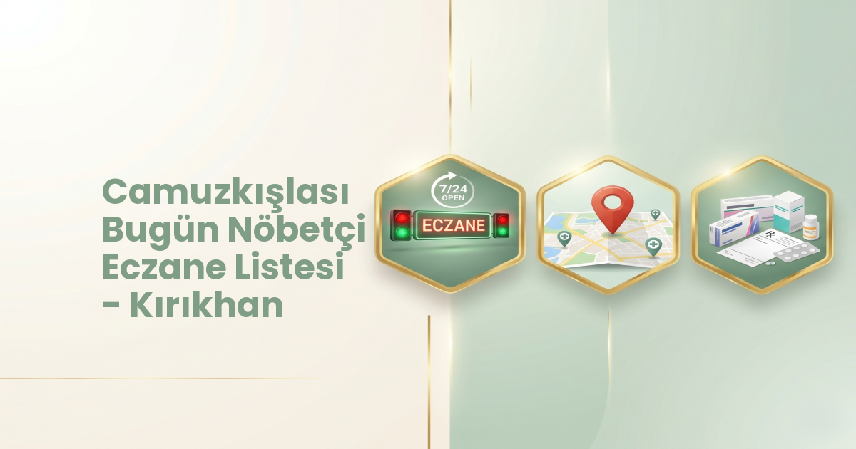 Eczane Haritası