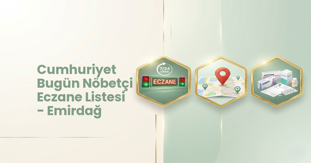 Eczane Haritası