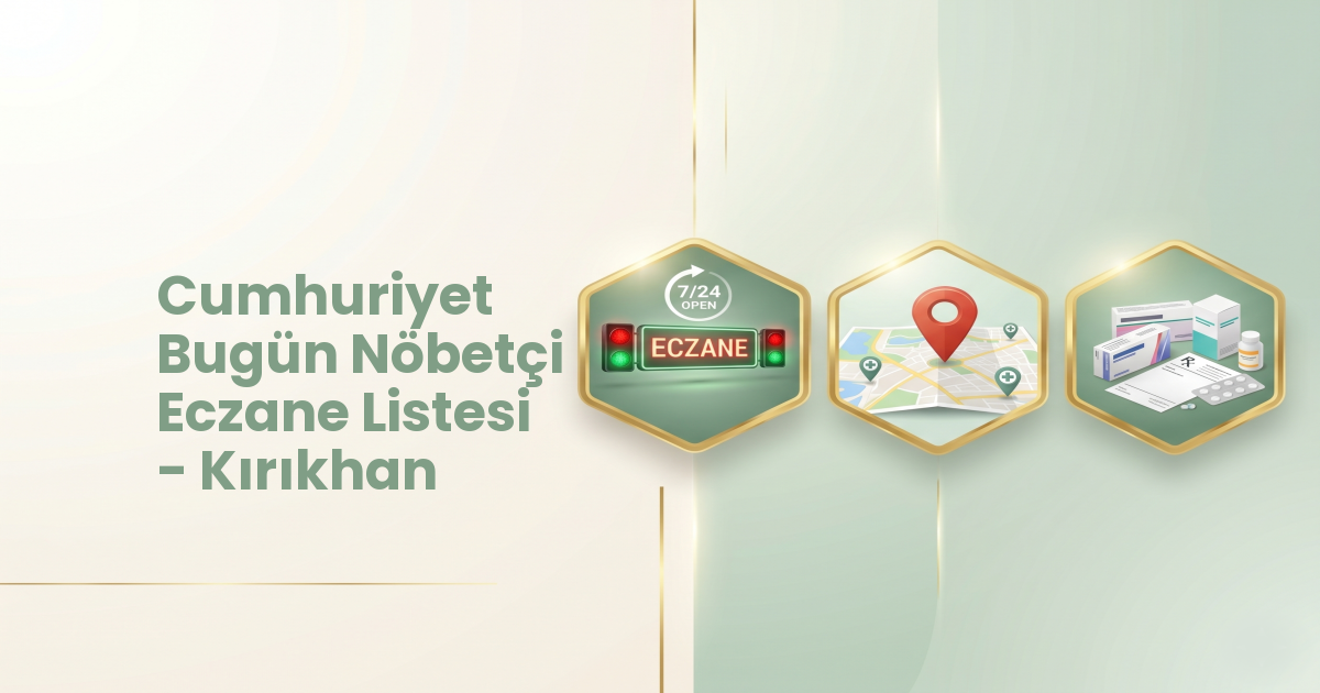 Eczane Haritası