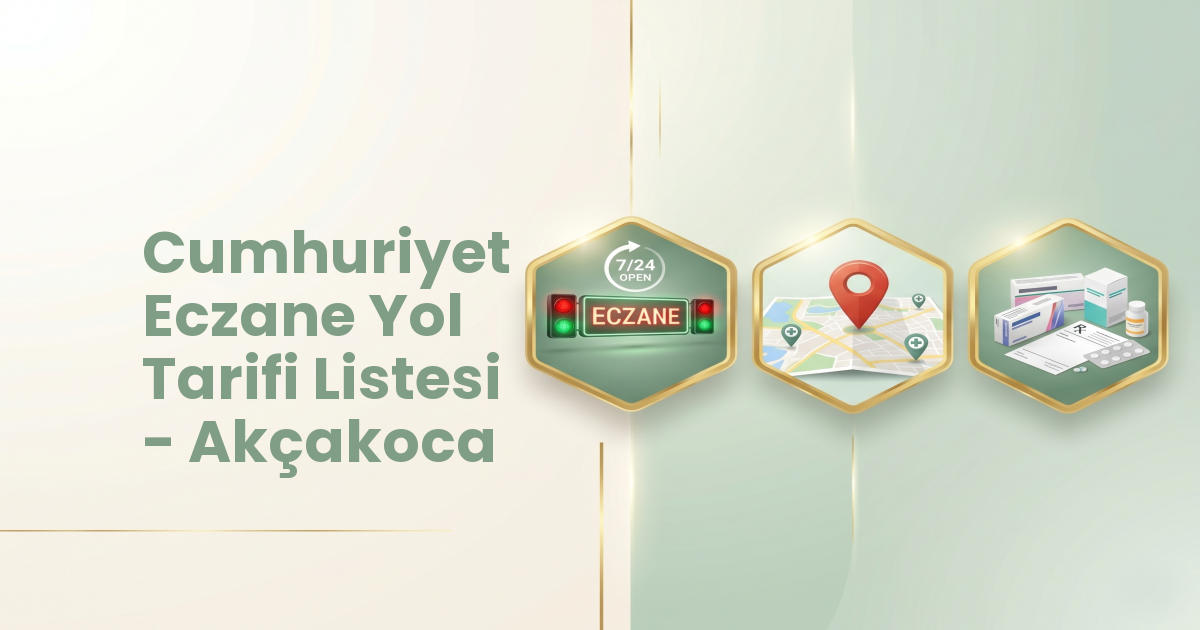 Eczane Haritası