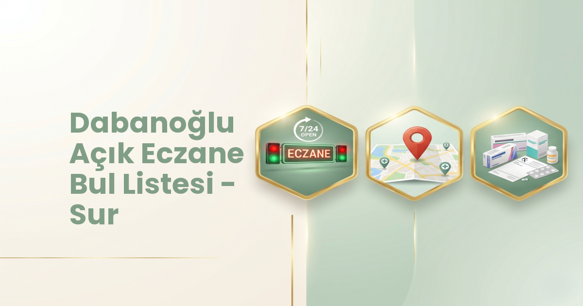 Eczane Haritası
