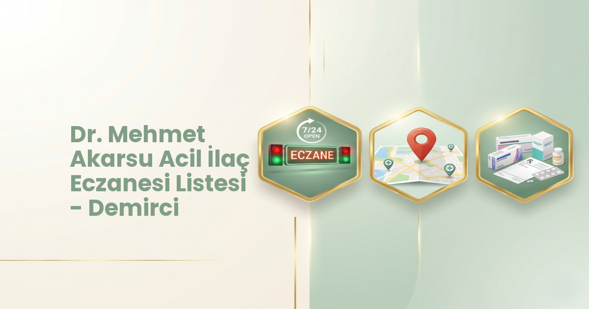 Eczane Haritası