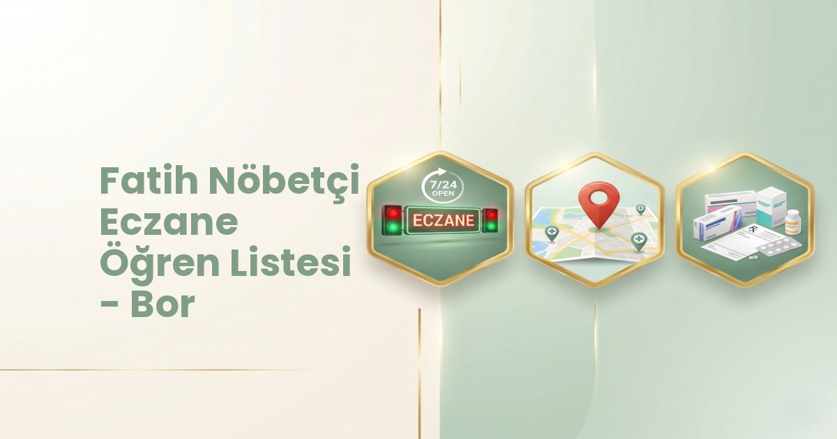 Eczane Haritası