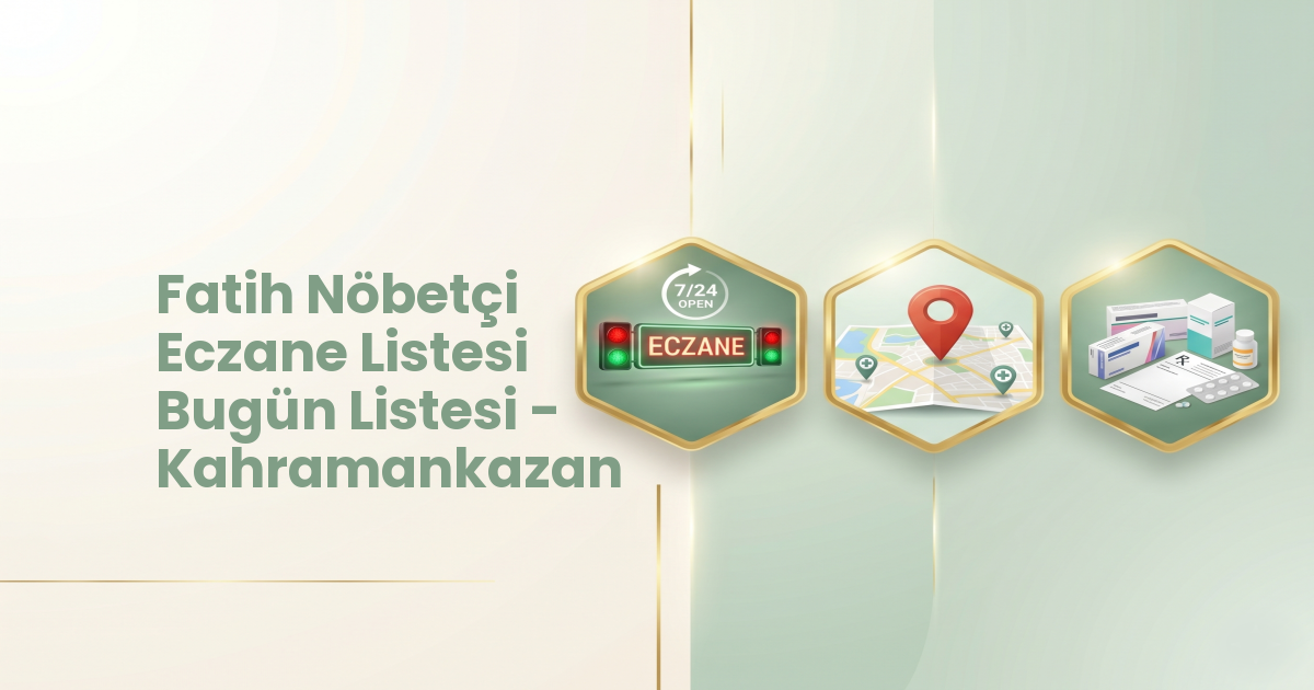 Eczane Haritası