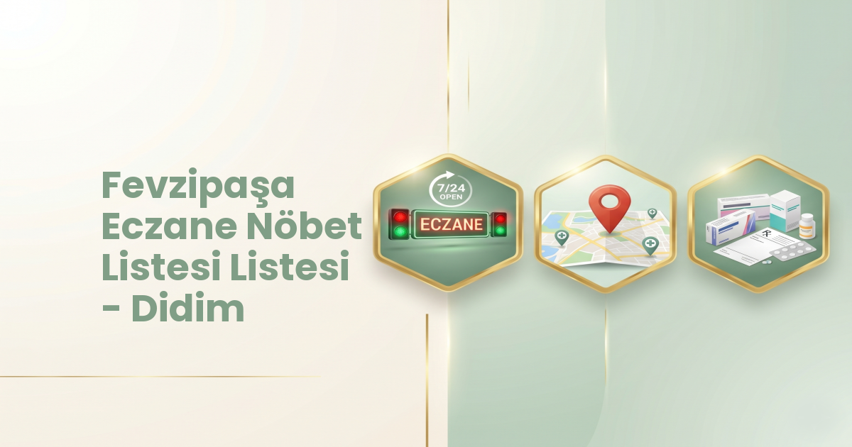 Eczane Haritası