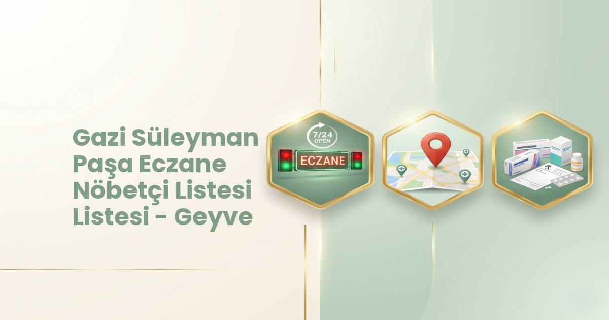 Eczane Haritası
