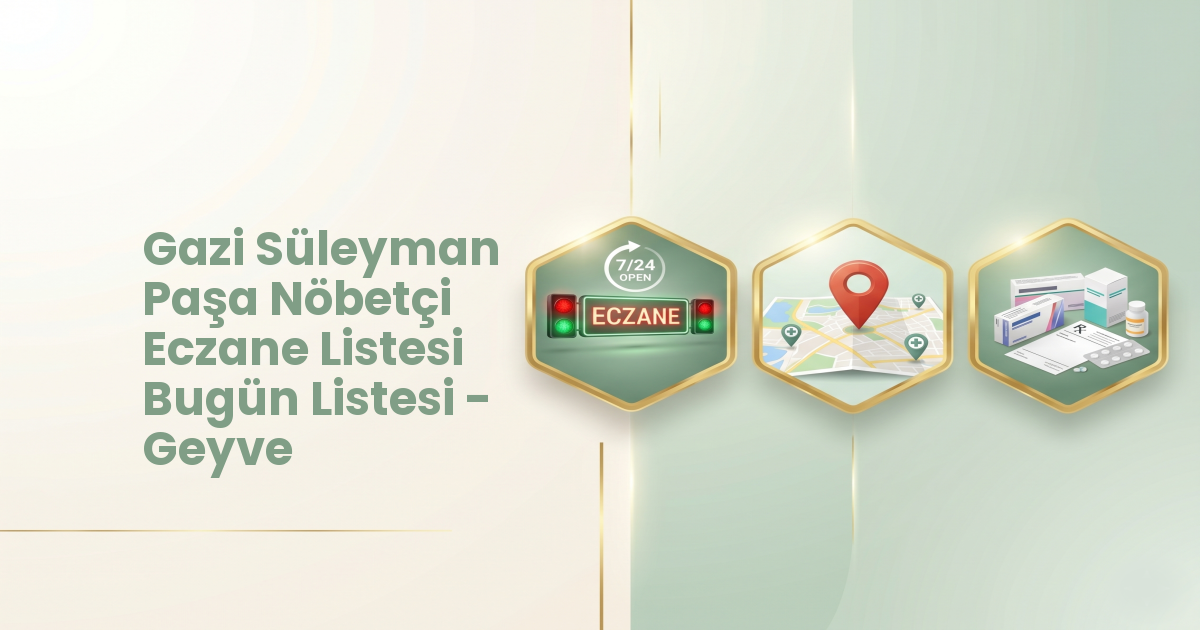 Eczane Haritası