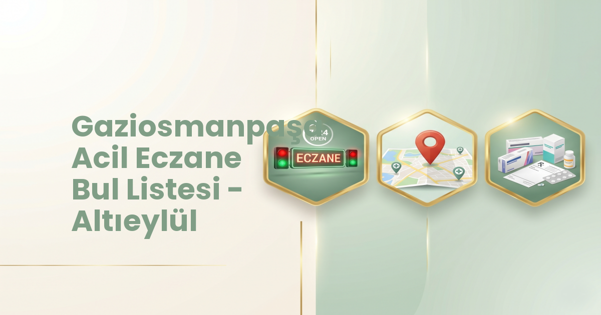 Eczane Haritası