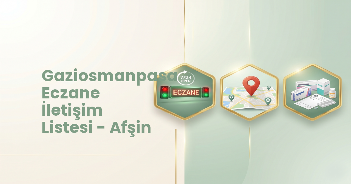 Eczane Haritası