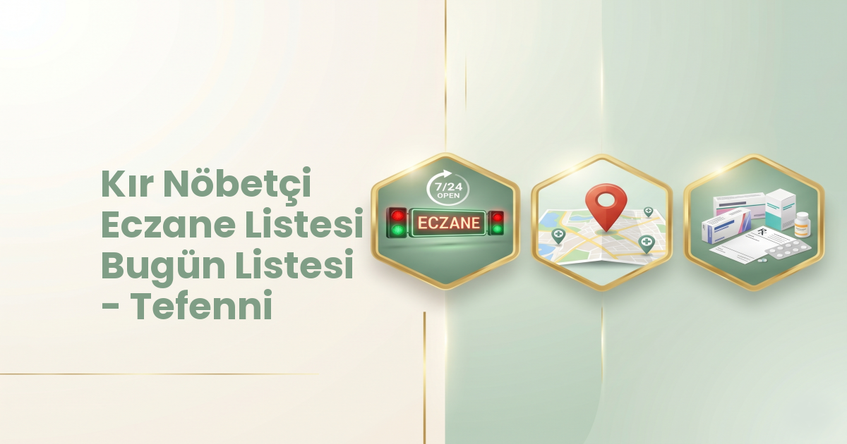 Eczane Haritası