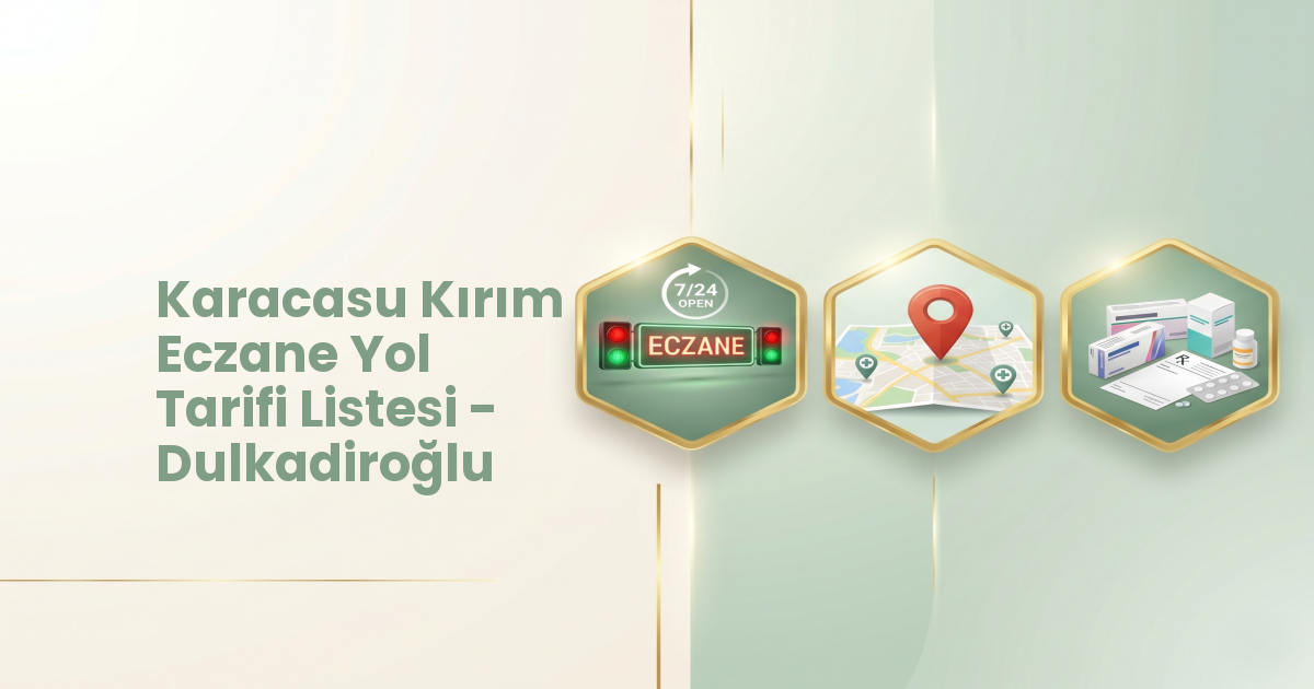 Eczane Haritası