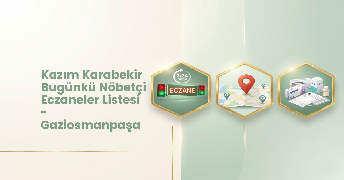 Eczane Haritası
