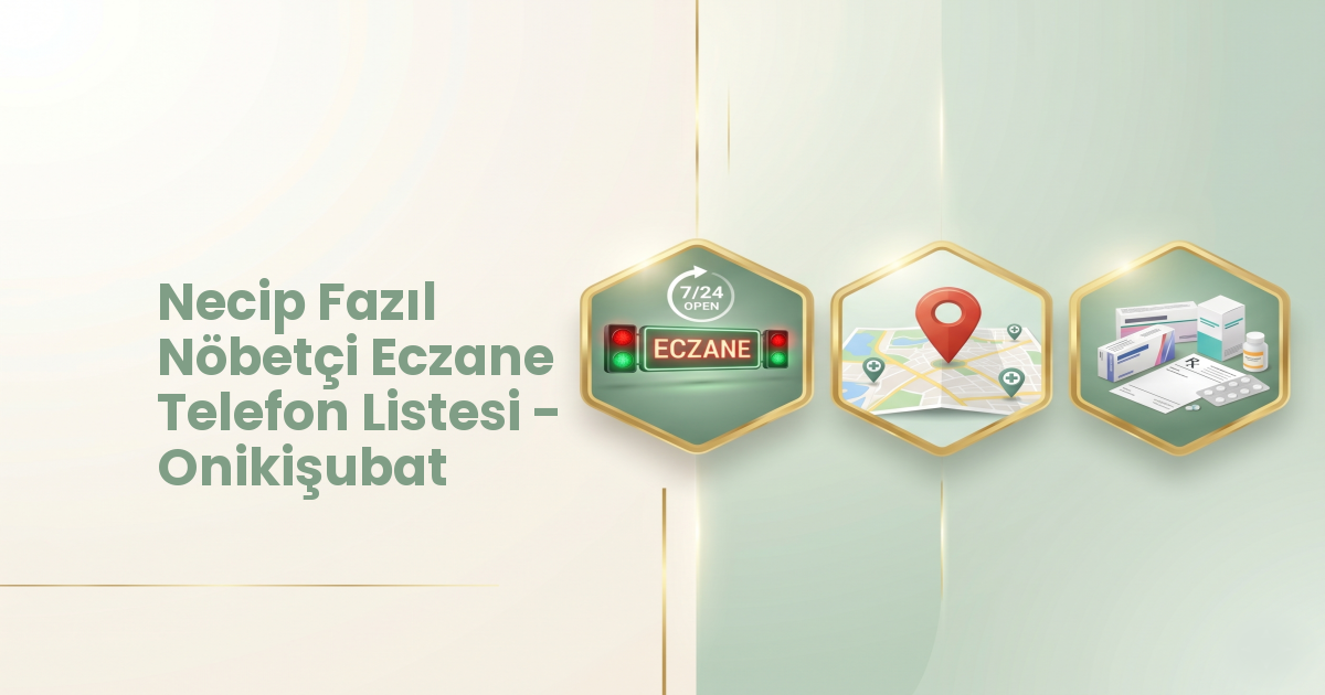 Eczane Haritası
