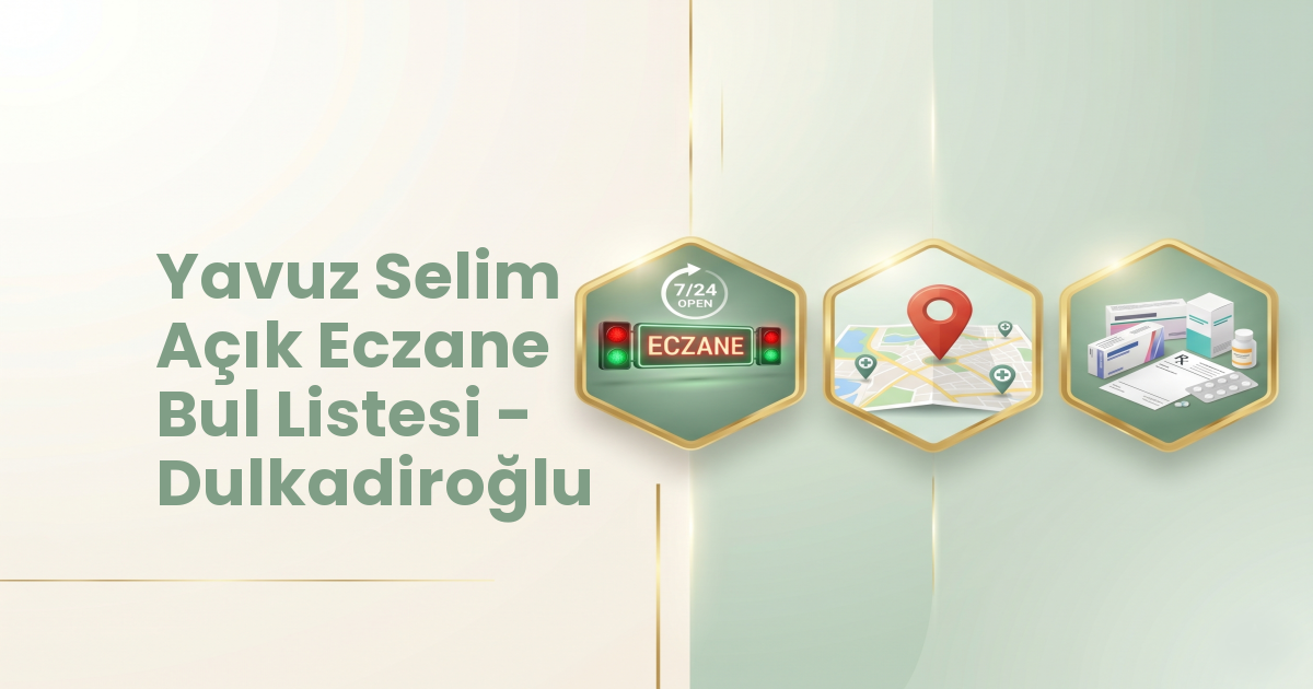 Eczane Haritası