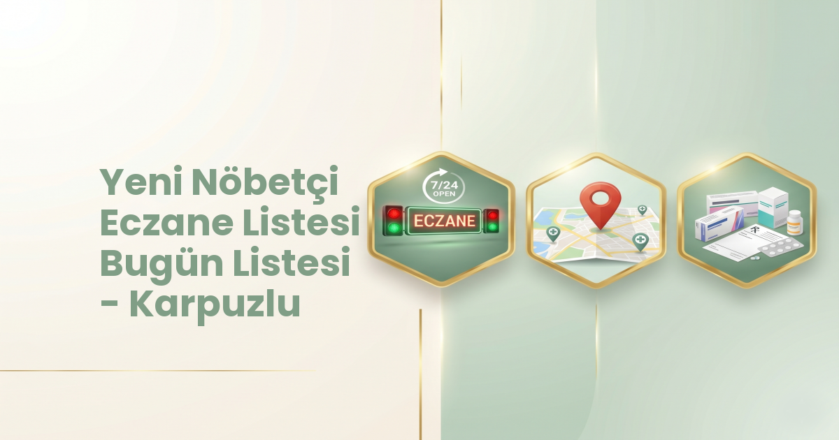 Eczane Haritası