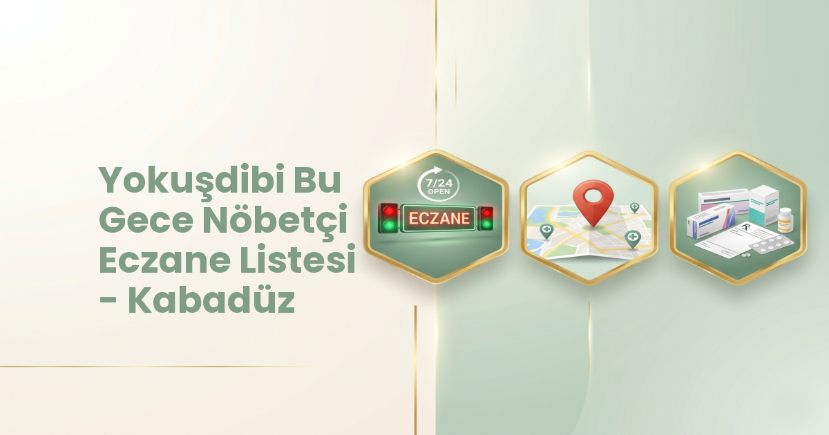 Eczane Haritası